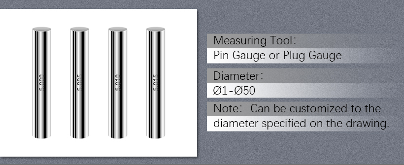 a set of Pin Gauge