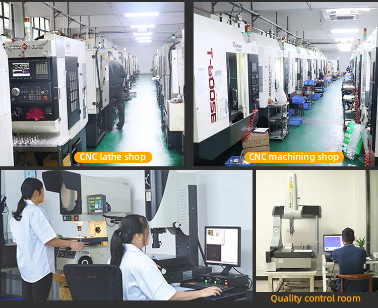 Chiheng's cnc factory and quality measuring center