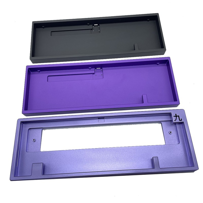 Anodizing aluminum keyboard casing