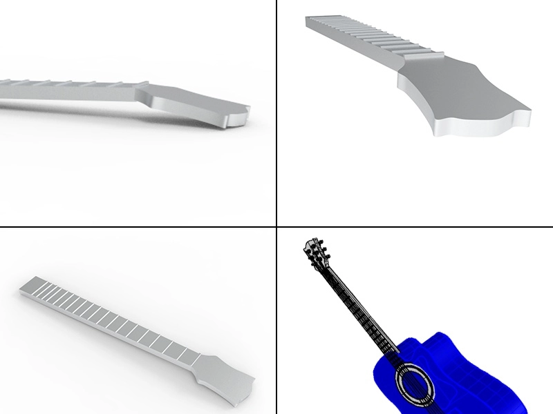 cnc machining guitar neck