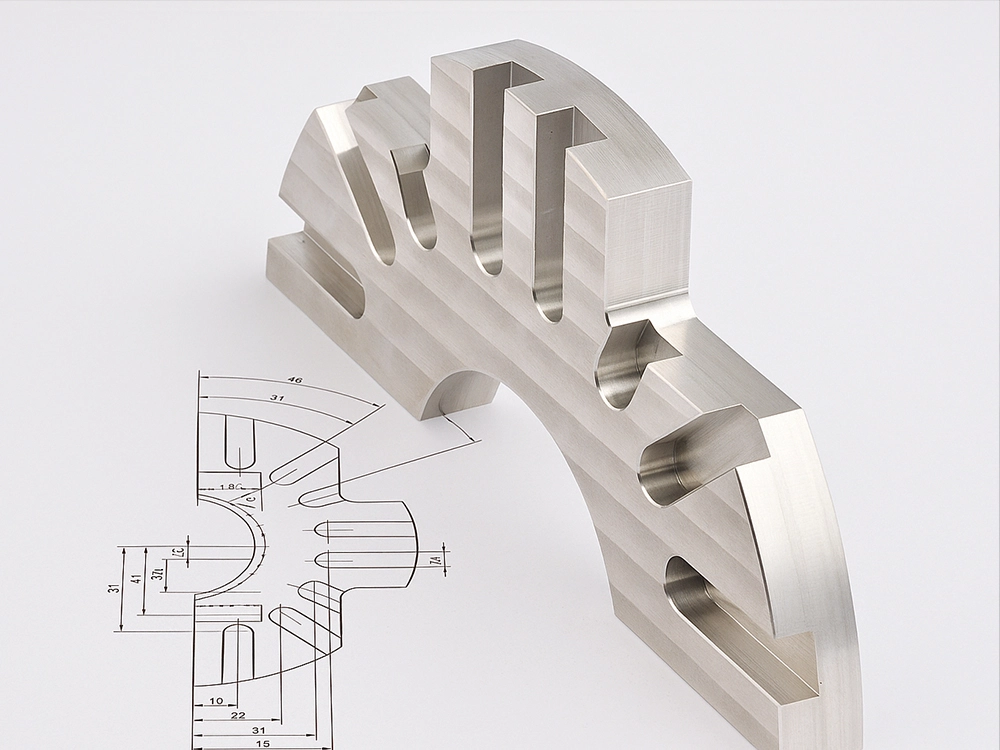 2d drawing and drawing-based custom cnc milling parts