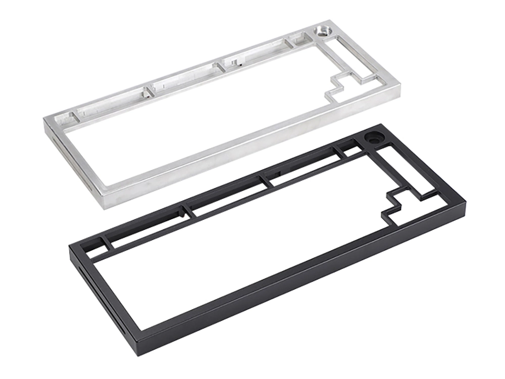 upper cover of an aluminum machined keyboard