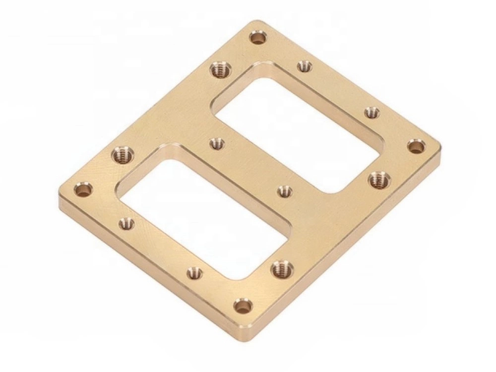 brushing finish brass milling parts used in robotics