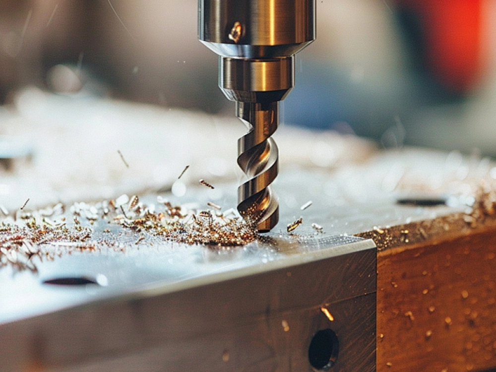 Drilling operations in multi-axis milling for EV R&D parts, ensuring material compatibility and batch scalability from prototypes to production.
