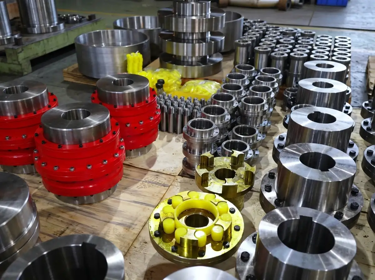 custom OEM non-standard CNC machined coupling components variety precision parts