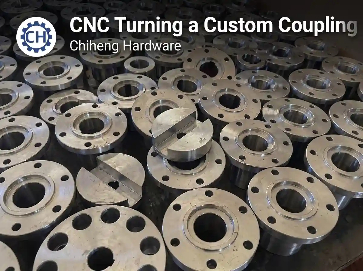 video cover cnc turning couplings