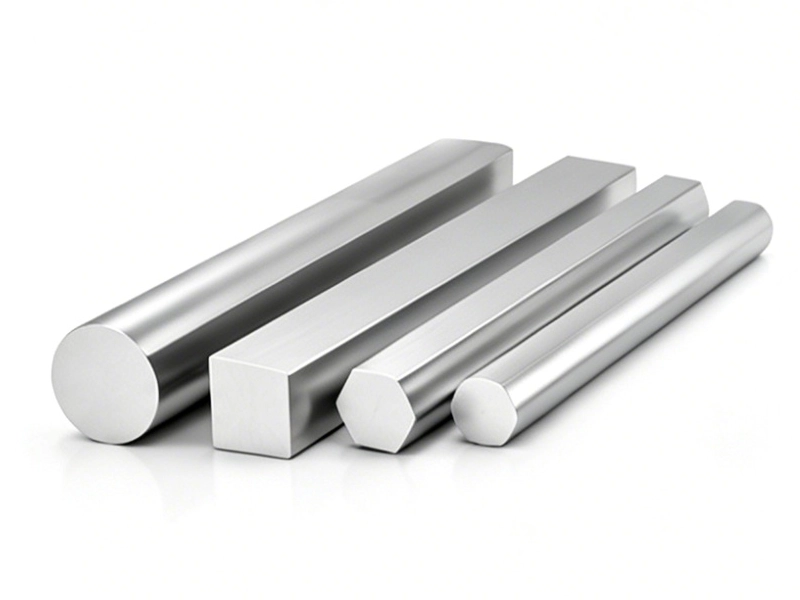 Solid aluminum extrusion profile with uniform cross-section for structural applications