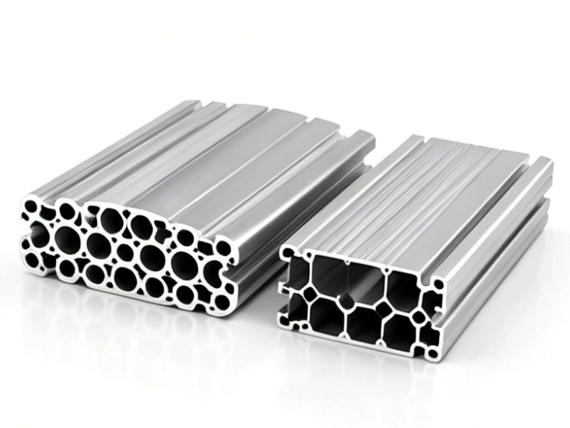 Thin-wall multi-void aluminum extrusion with precision-engineered internal chambers