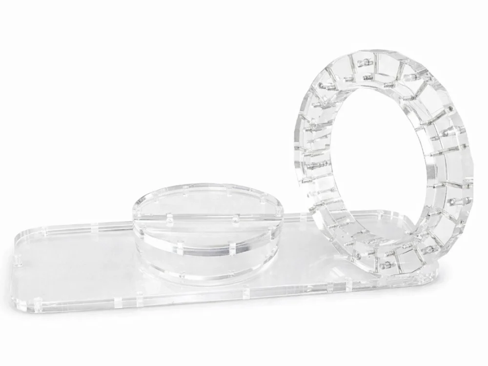 custom acrylic CNC parts for electronic device enclosures